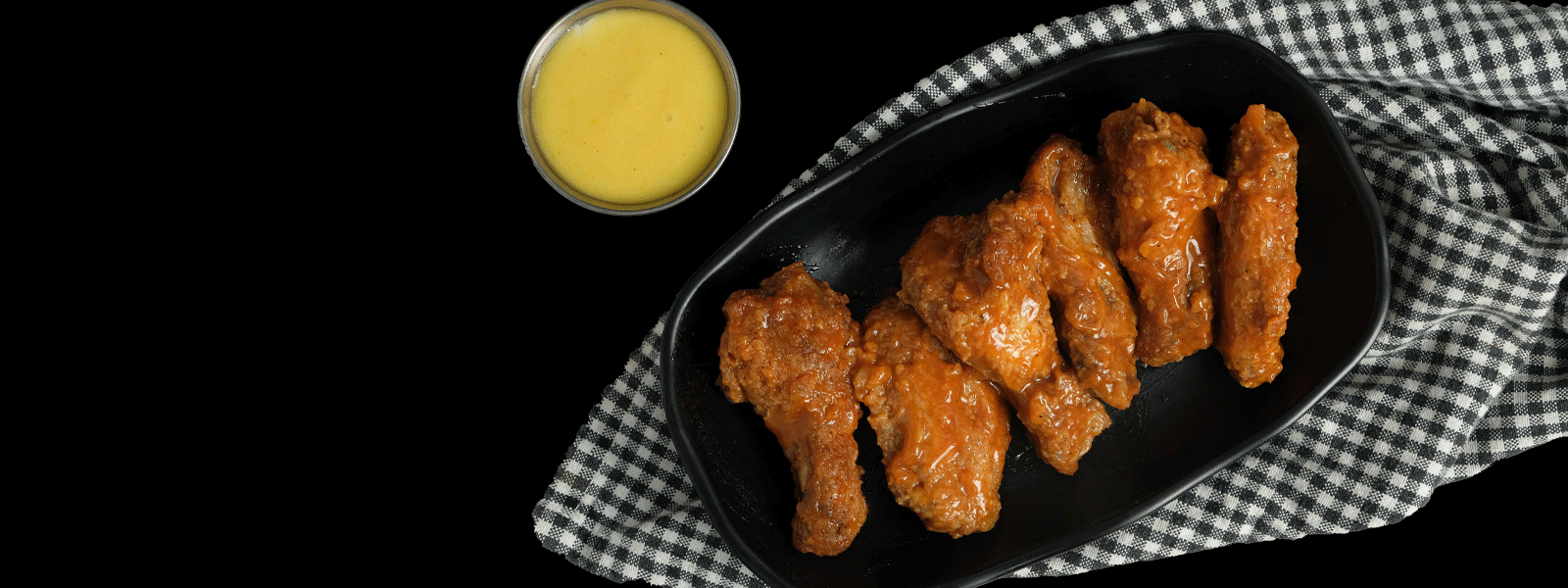 buffalo wings half portion