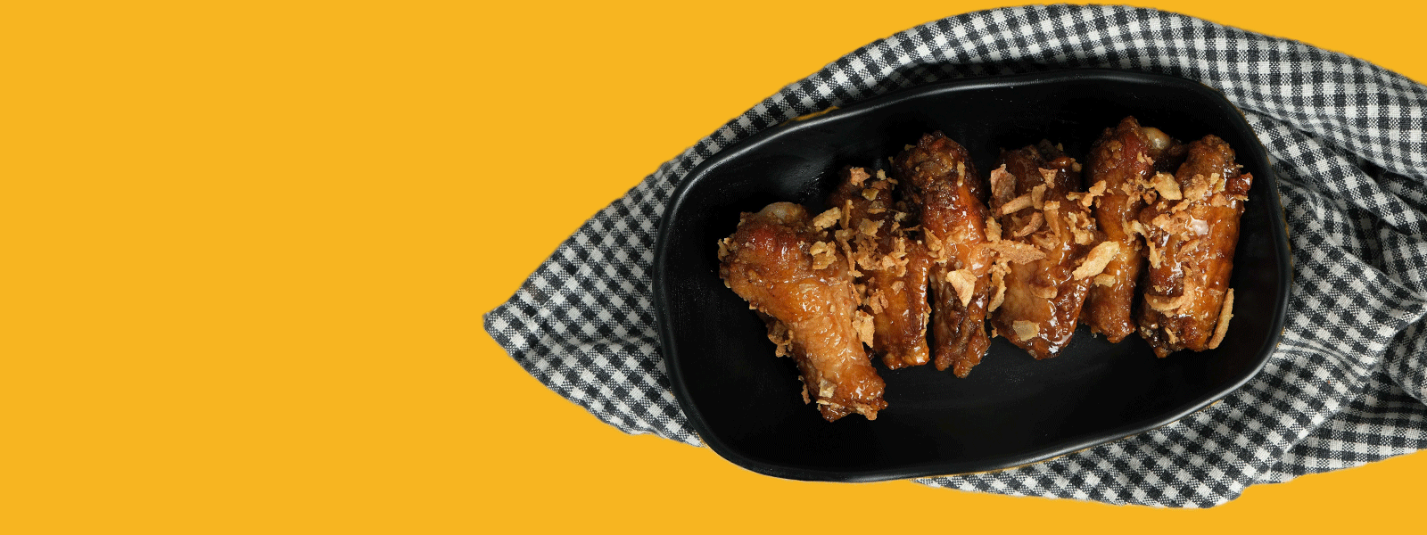 maple wings half portion