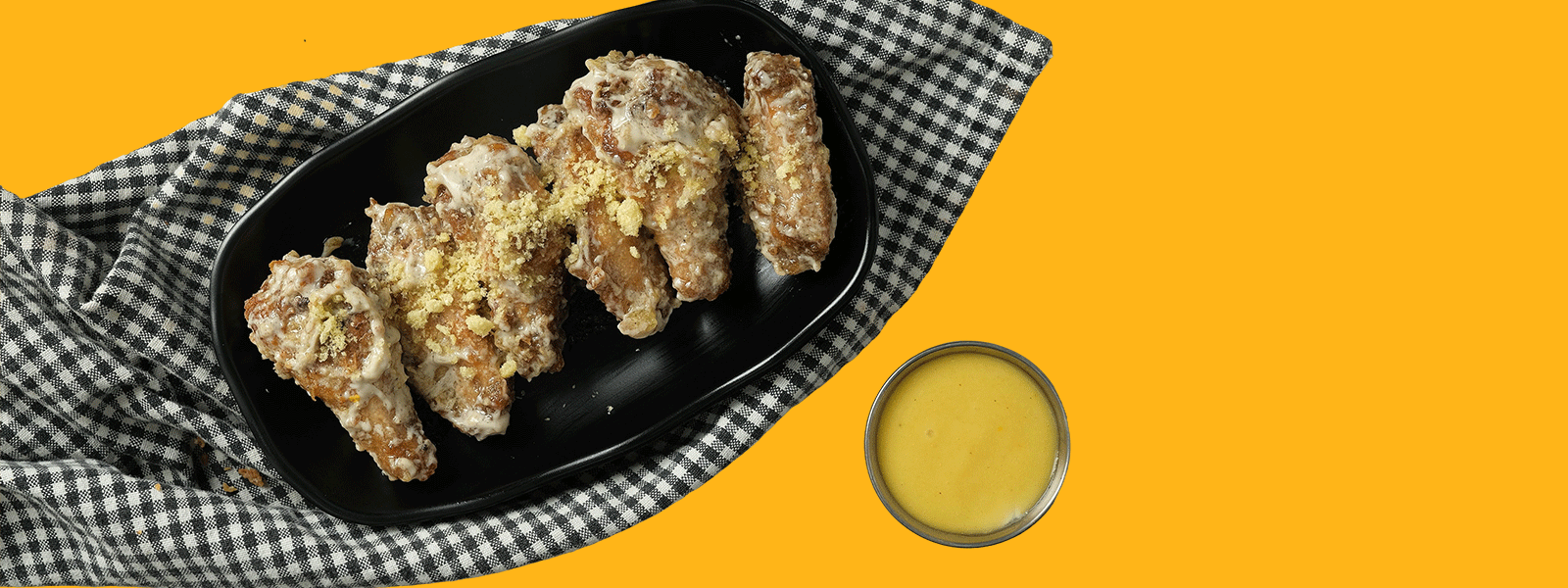 truffle wings half portion